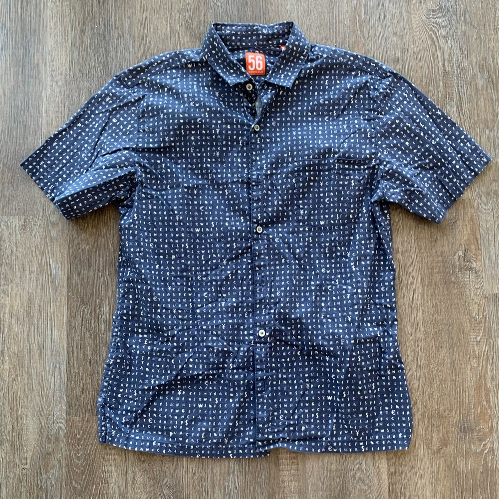 Tori Richard Hawaiian Shirt Mens L Short Sleeve Cotton Lawn Button Up Money
